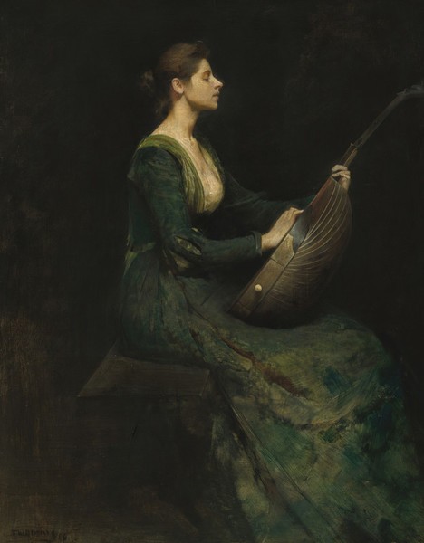 Thomas Wilmer Dewing painting